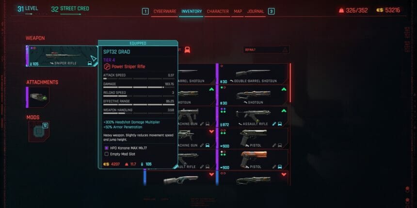 Best Sniper Build In Cyberpunk 2077 2 0 The Nerd Stash