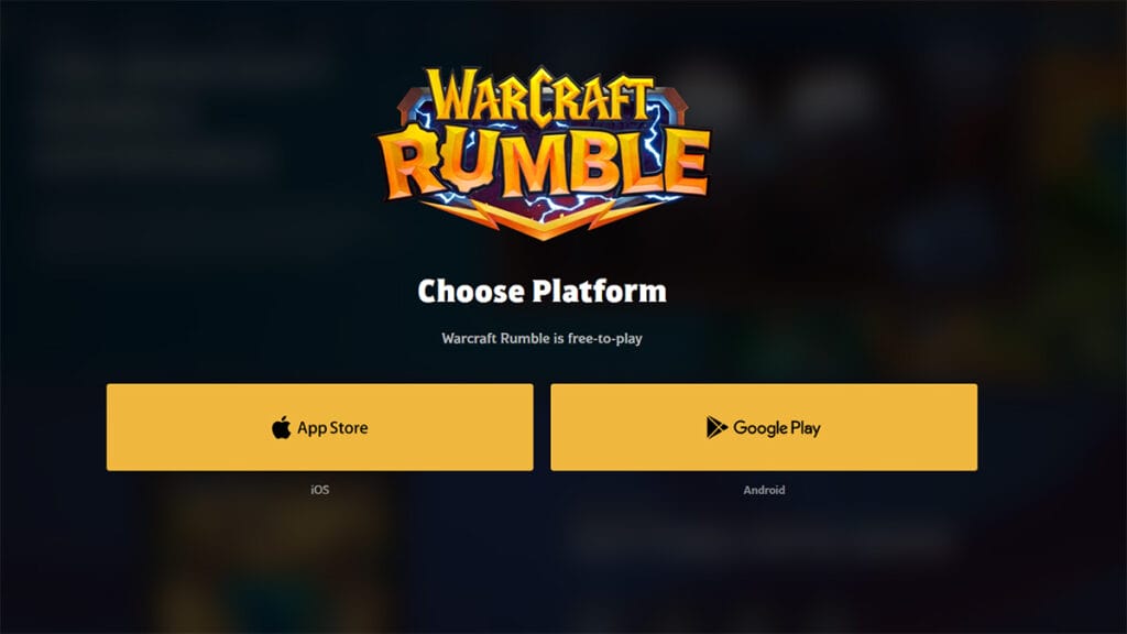 Can You Play Warcraft Rumble On Pc Answered The Nerd Stash