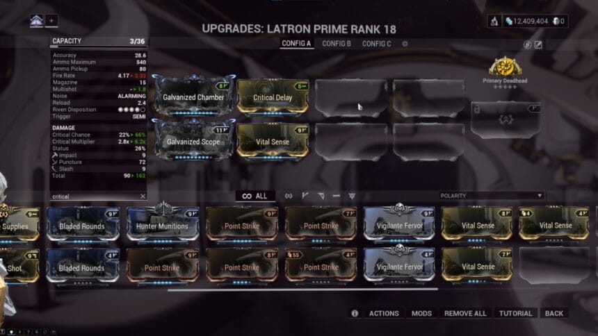 Best Warframe Latron Incarnon Build Guide The Nerd Stash