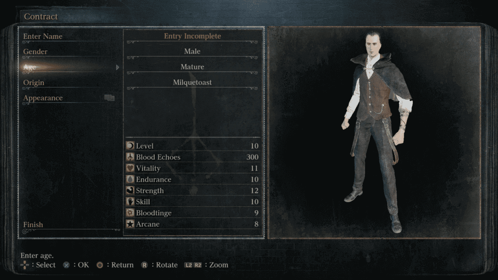 Character creation is a fun aspect to tinker with