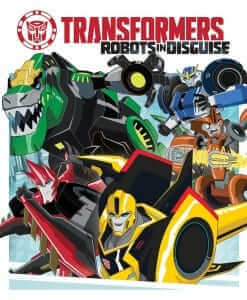 The core team of Autobots in TF: RID