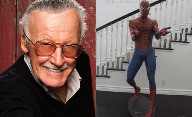 Stan Lee Selling Home with Life-Sized Spider-Man Statue