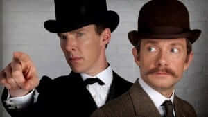 An 1895 Sherlock and Watson. Image via BBC