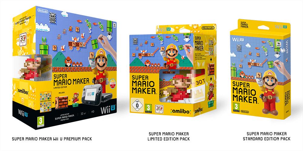 Nintendo Announces Super Mario Maker Wii U/Limited Edition Bundles