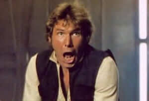 han solo scared