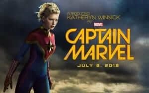 Fan art with Winnick as Captain Marvel