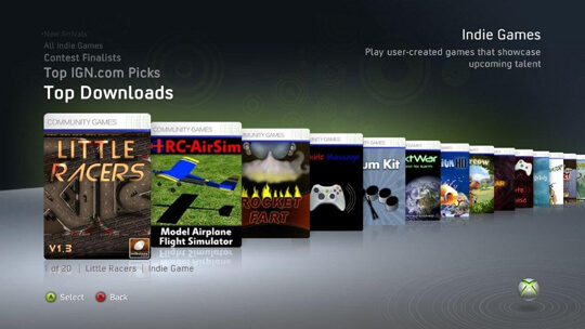 Say goodbye to all the ridiculous and fun games of Xbox Live Indie Games.