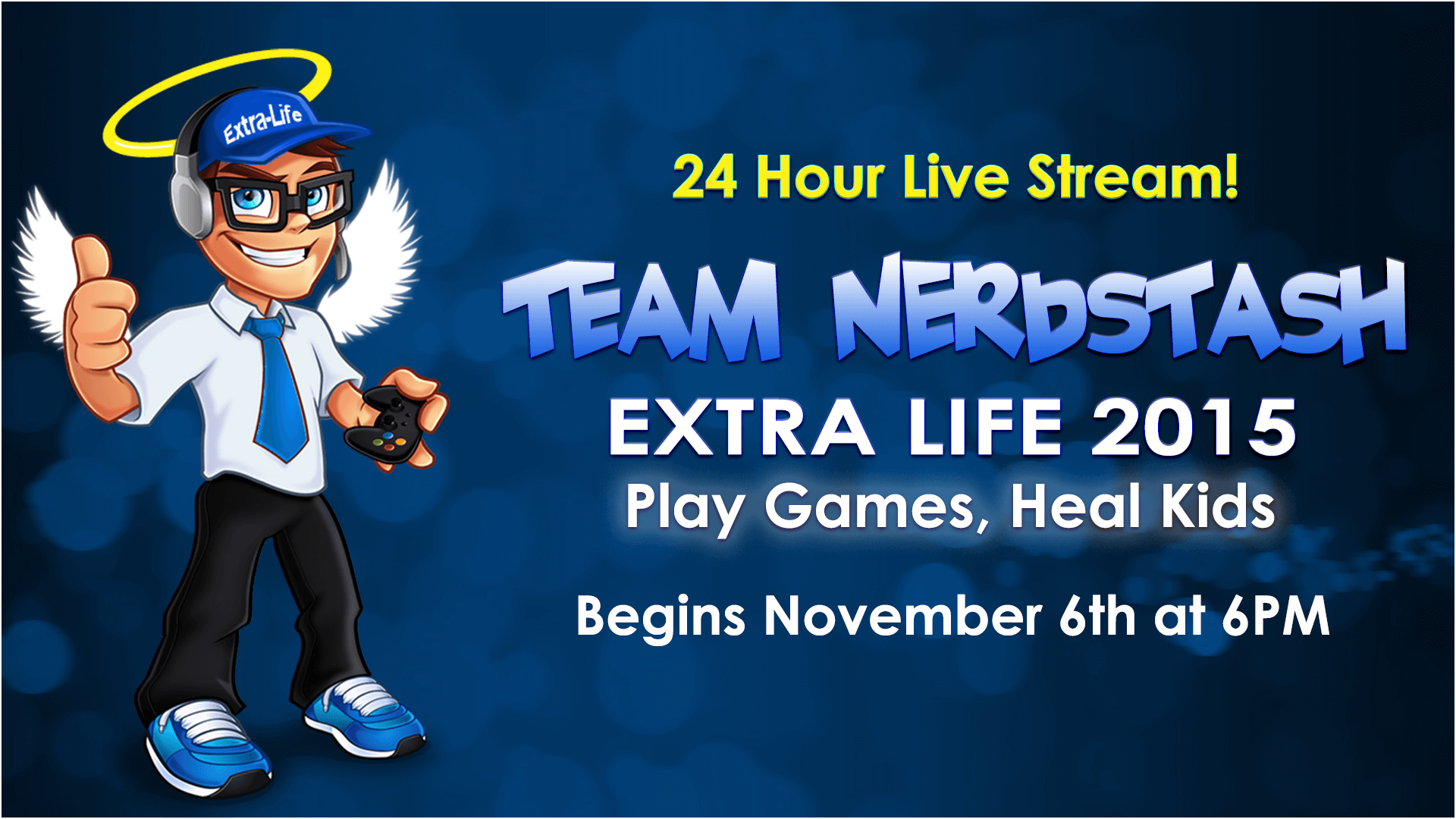 Extra Life: 24 Hours Of Gaming In The Name of Charity!