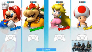 "No cheating-a, Bowser!" "No promises, mustache-face!"
