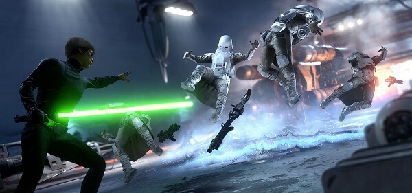 Play as Luke Skywalker and take on the Empire in Star Wars Battlefront.