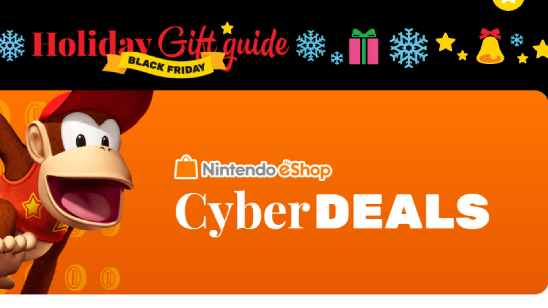Black Friday Nintendo eShop Cyber Deals