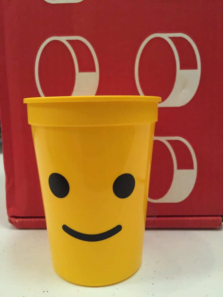 BrickSwag Lego Head cup