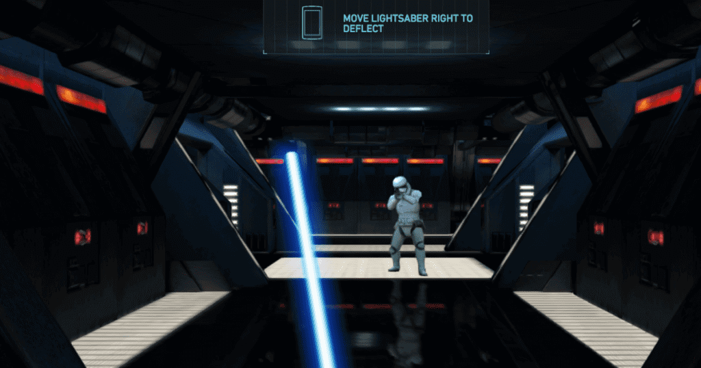 Lightsaber vs Storm Trooper
