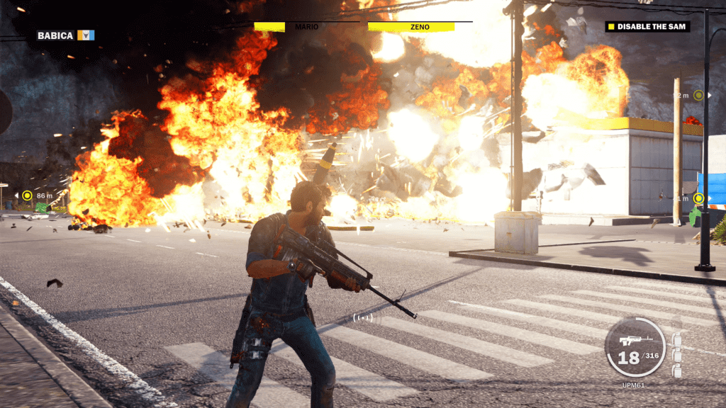 Just Cause 3 fuel explosion