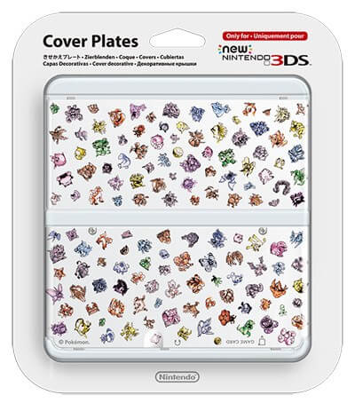 nintendo pokemon-anniversary-3ds-cover-plates