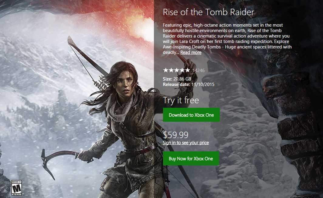 rise of the tomb raider demo released