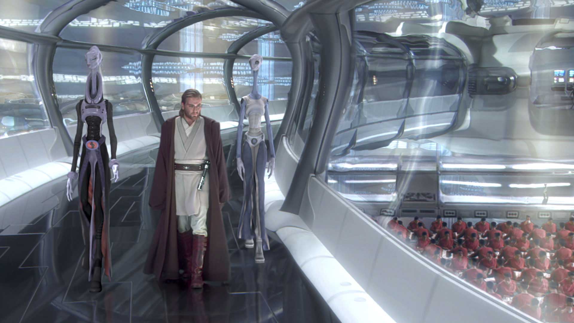 Obi-Wan discovers the Clone army.
