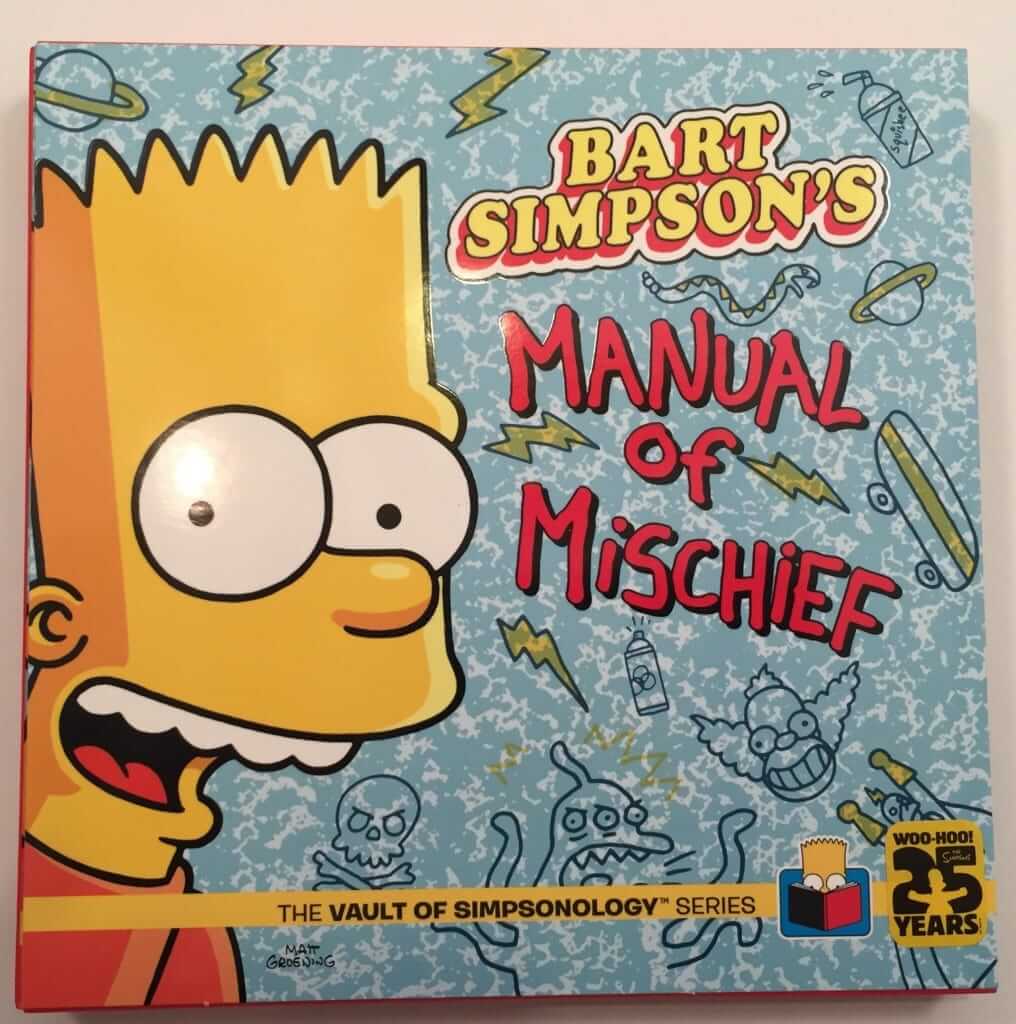 GeekFuel Bart Simpson Book