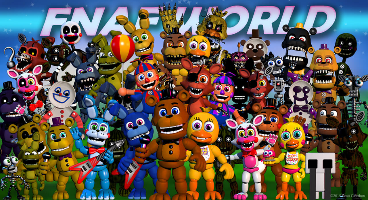 FNAF World Jumps Out To Launch Early