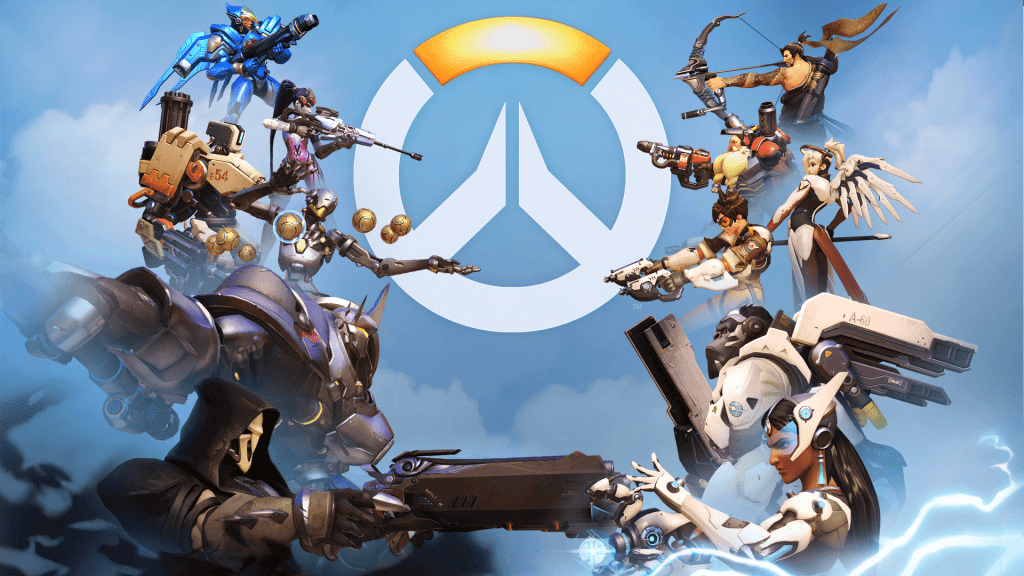 Overwatch Characters Face Off