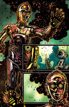 C-3PO Comic Page