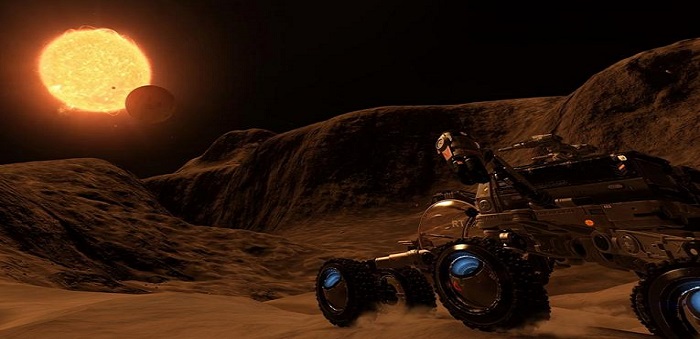 Explore planets in the new SRV.