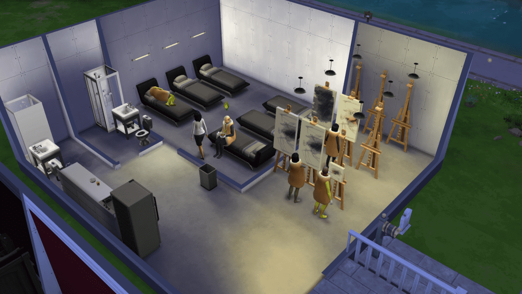 The Living Quarters For The Slaves Is Less Than Desirable The Sims