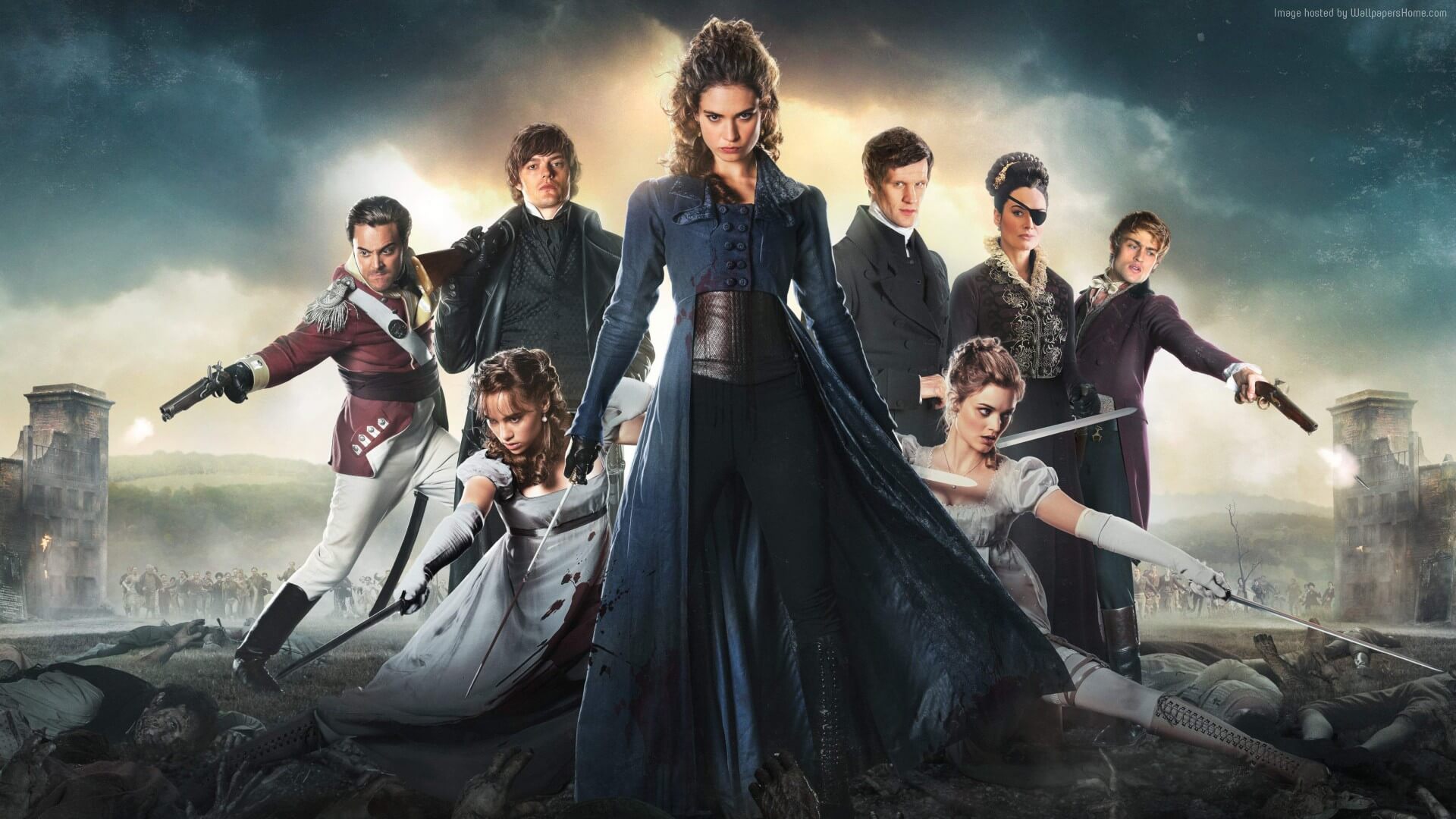The Pride and Prejudice and Zombies cast break out some killer moves
