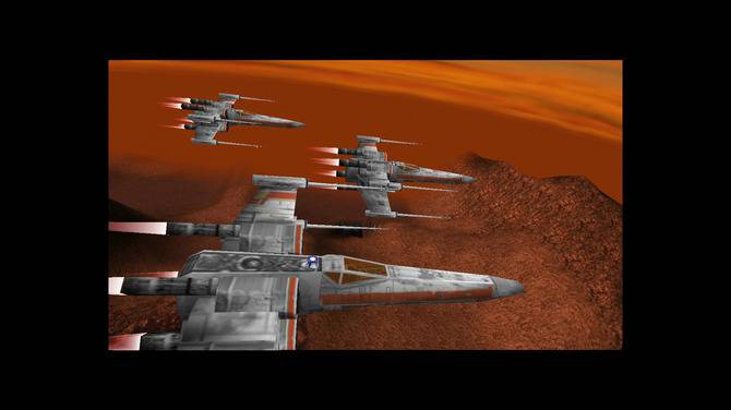 Fly in missions against the Empire in the ever popular X-Wing.