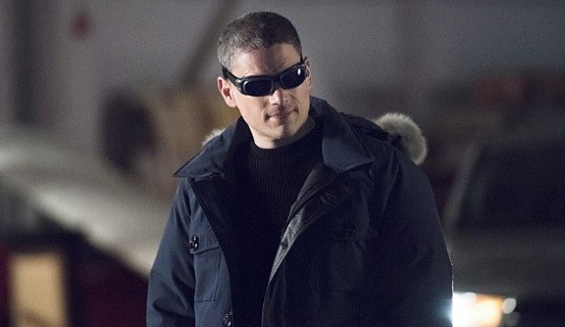 Miller in his portrayal of The Flash villain Captain Cold.