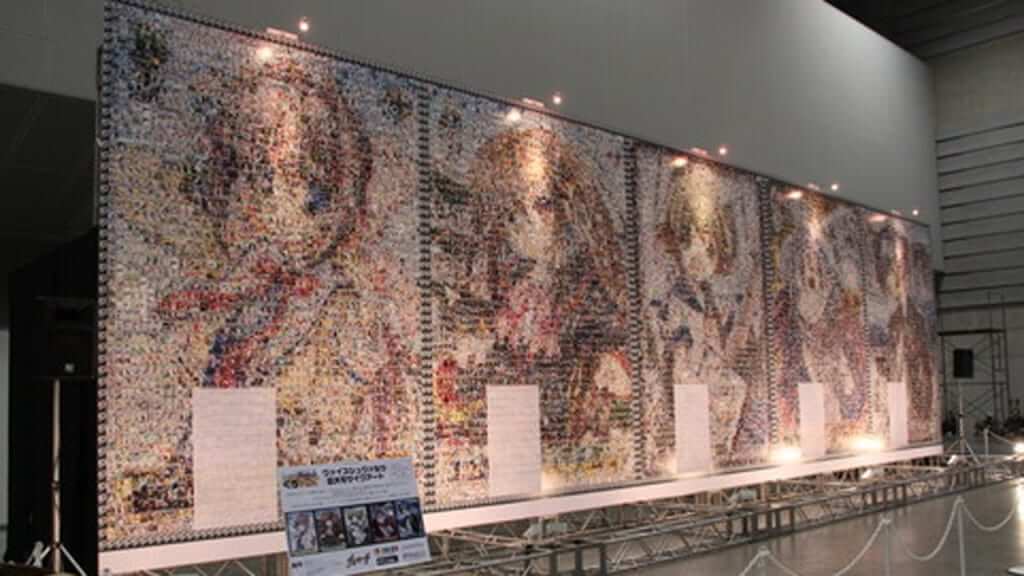 Trading card mosaics. No longer only in Japan.