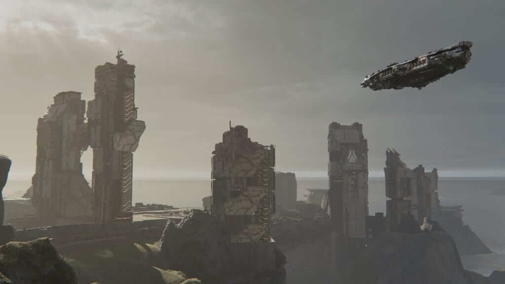 Shattered cities and crumbling homes set the mood for battle.