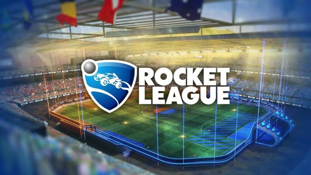Rocket league title screen