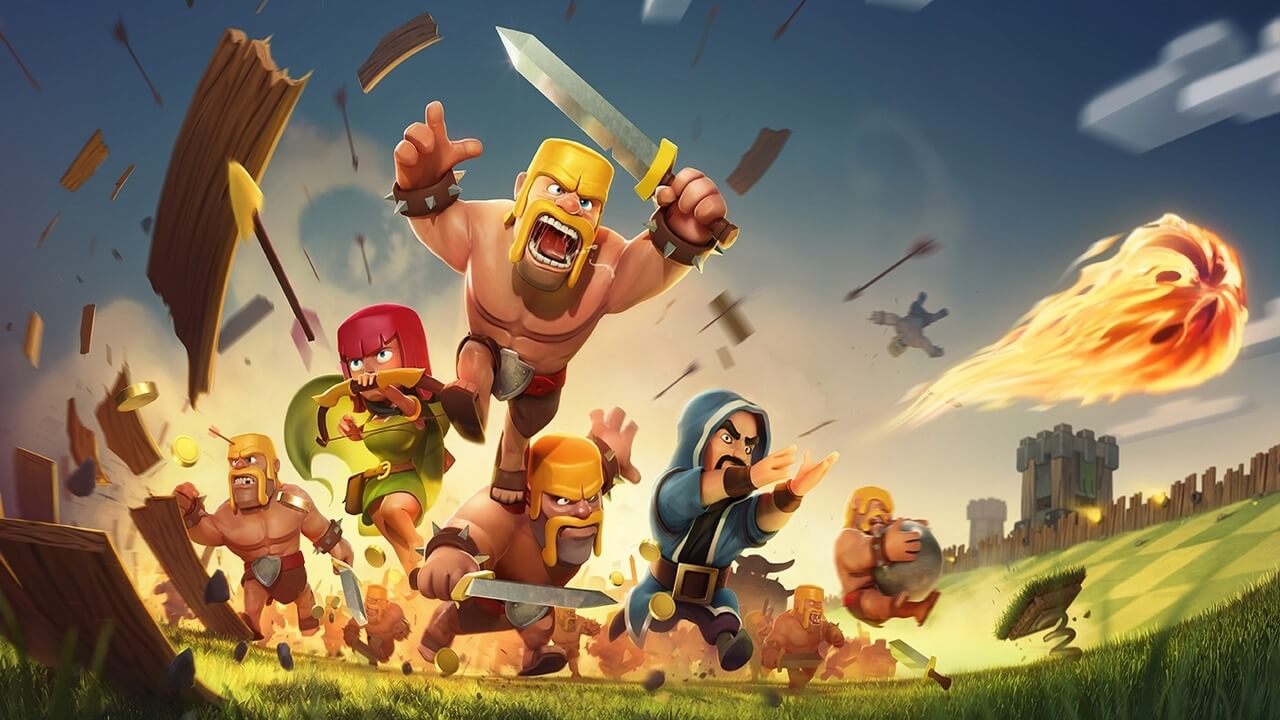 Clash of Clans Official Poster Art