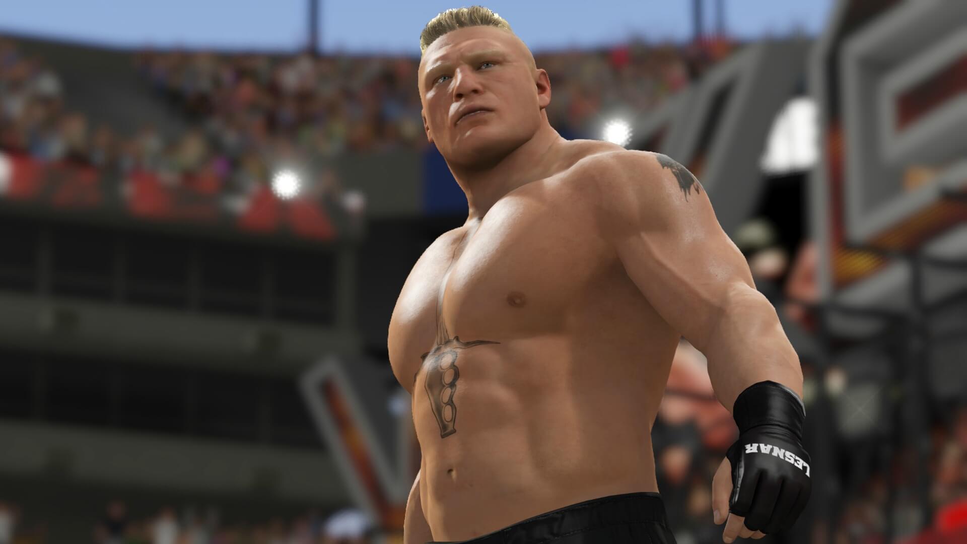 WWE2k17 Brock Lesnar