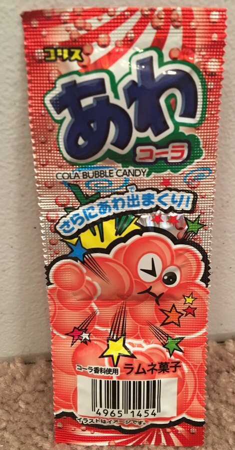 Crazy Cola Bubble Ramune Candy