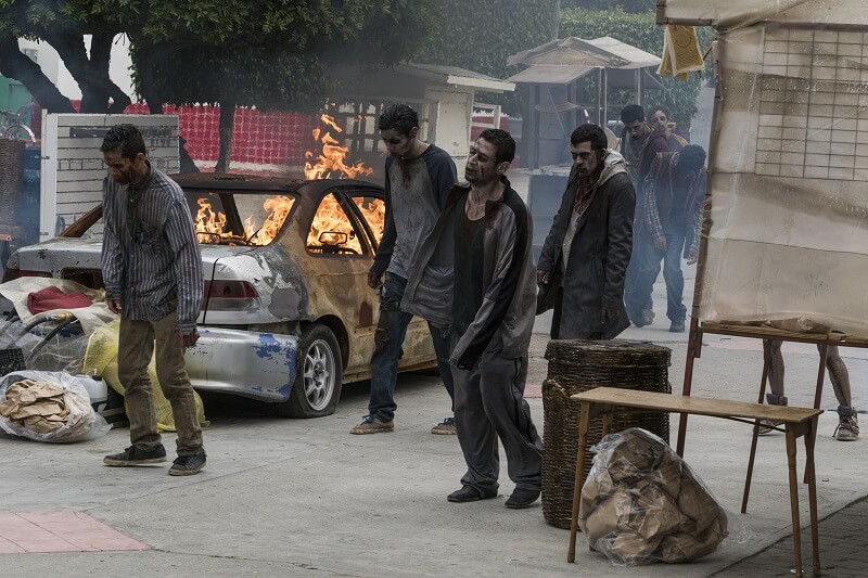 Infected on Fear the Walking Dead