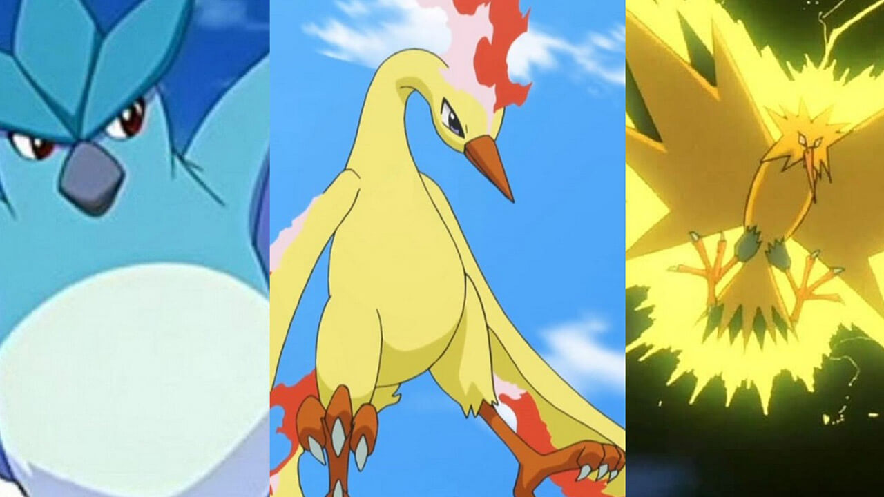 Zapdos and Moltres Kill Articuno and Lugia 