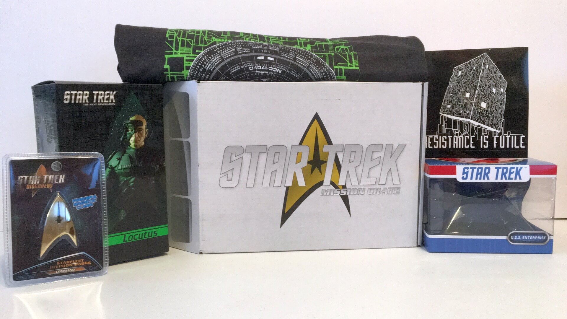 Star Trek Mission Crate- Mission 001: WOLF 359 - Review