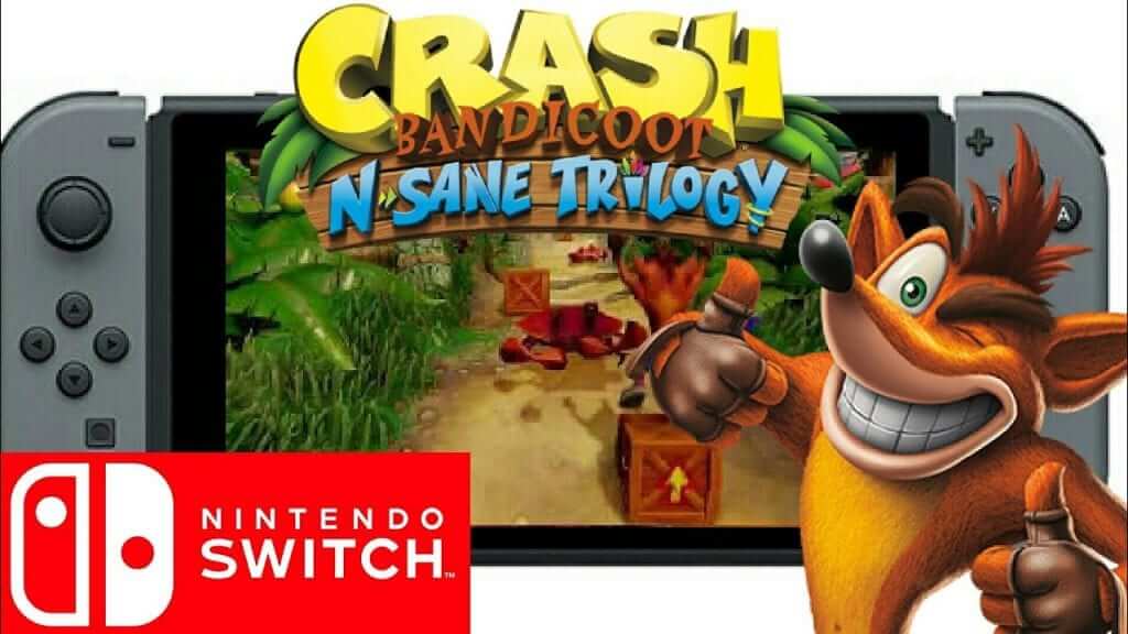 Crash Bandicoot N. Sane Trilogy Doesn't Reach 1080P on Switch