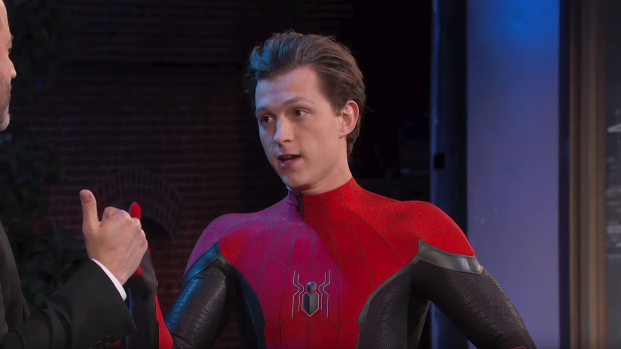 Tom Holland Officially Unveils New Spider-Man: Far From Home Suit