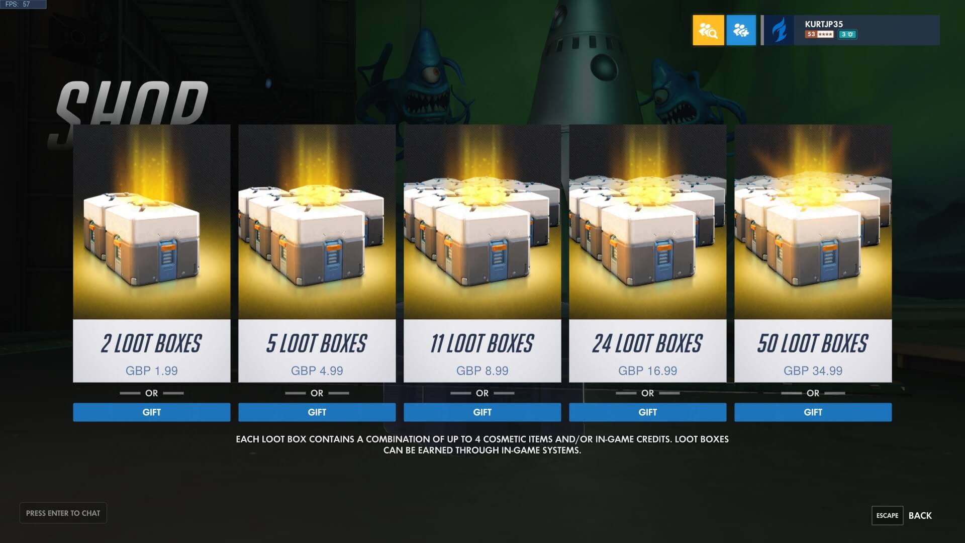 loot boxes