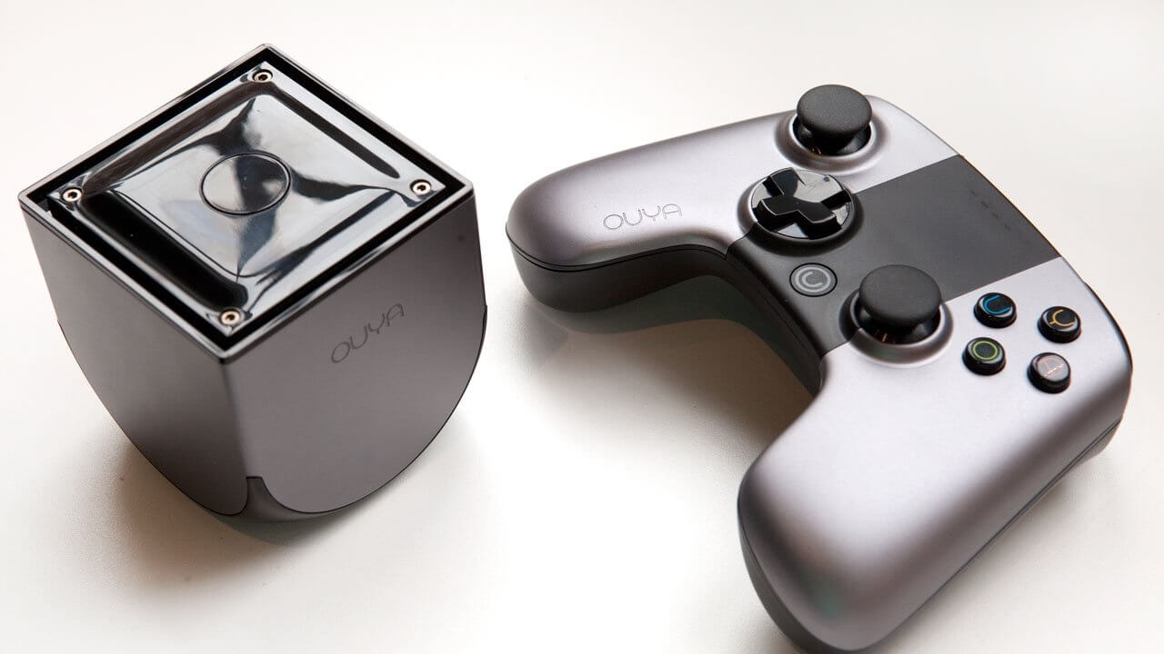 Ouya controller and console
