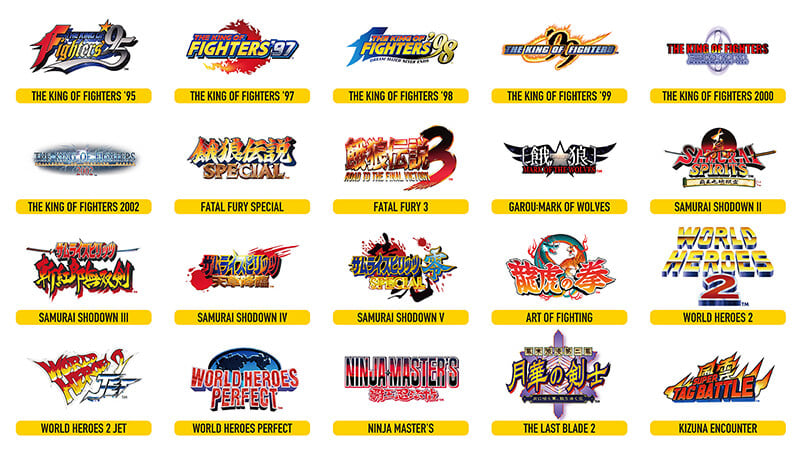20 games coming to Arcade Stick Pro