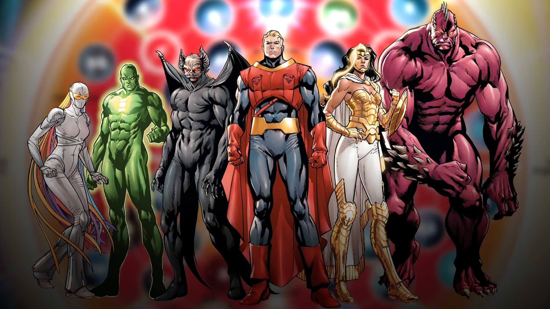 Skibidi multiverse 1. DC Universe комиксы. Вселенная ДИСИ герои. Марвел лига справедливости. Вселенная Марвел и ДС.