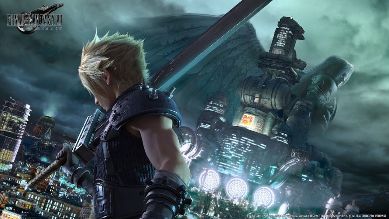 Final Fantasy VII Remake Demo Intro First Look