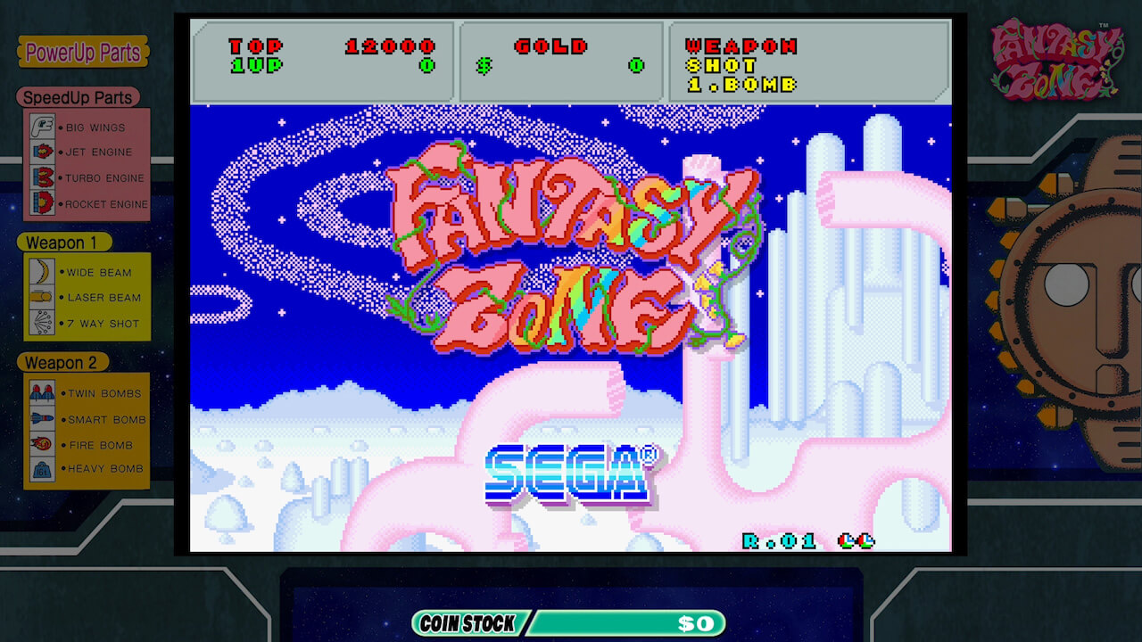 Fantasy Zone SEGA AGES Switch Review: Beautiful Pain