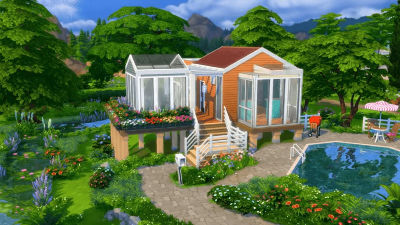 Sims 4, tiny living