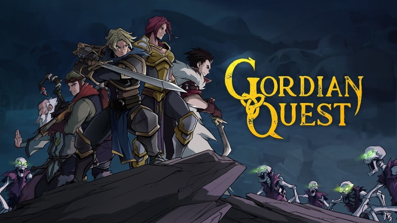 Gordian Quest deck building game feature image