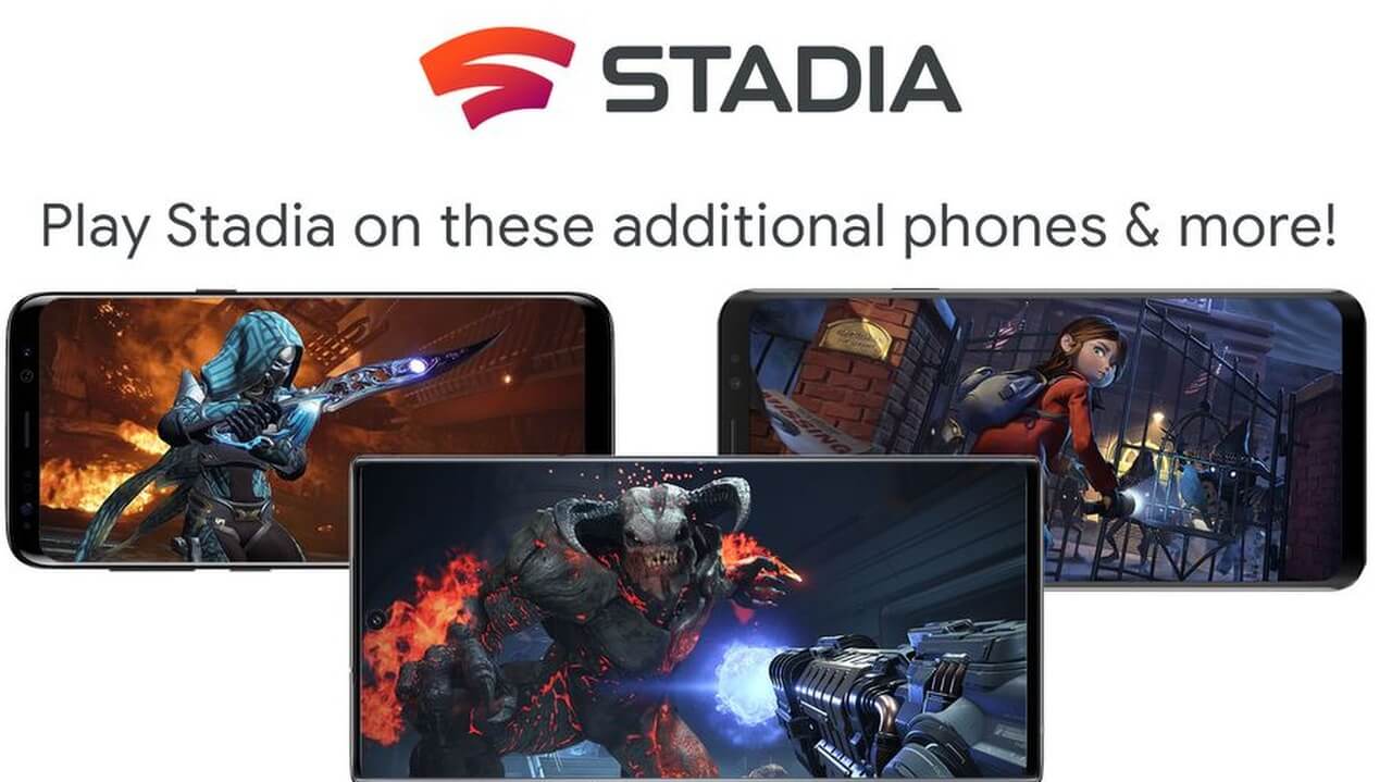 Google Stadia Announces mobile devices compatible with their games from February 20.